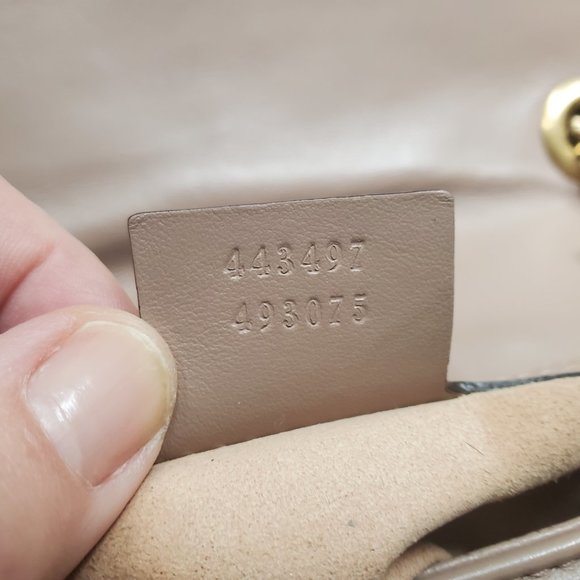 Gucci Small marmont chain shoulder bag in dusty pink - Picture 2 of 4